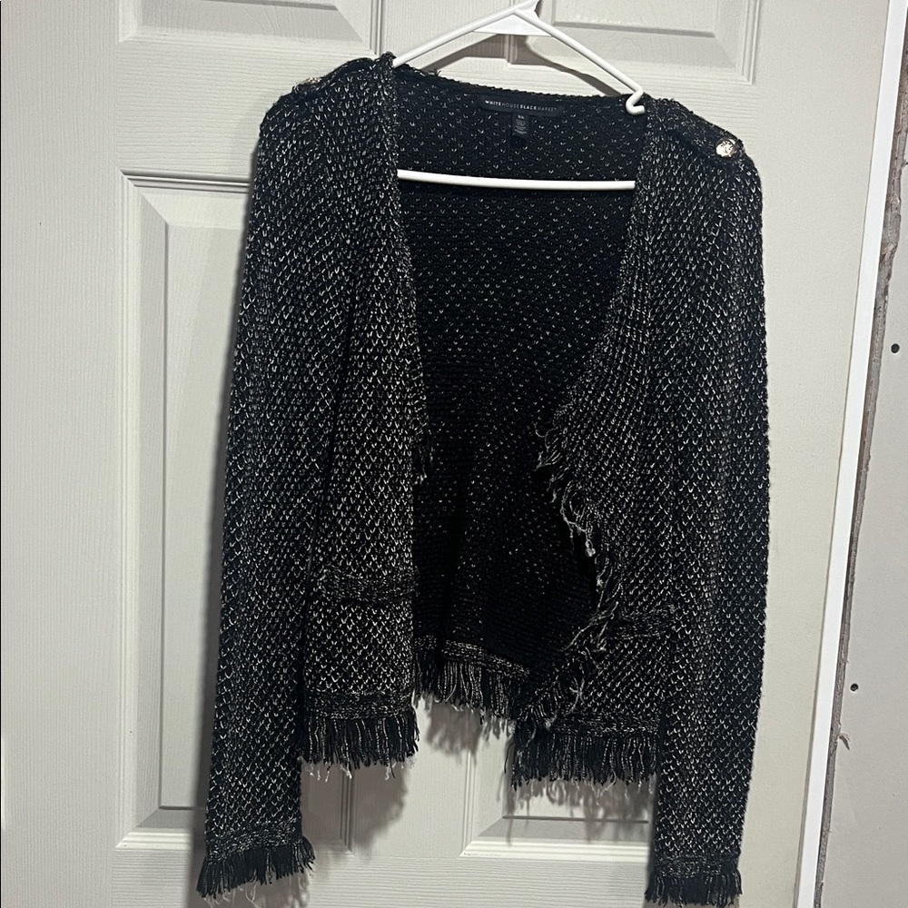 Chic Black and White Women's Sweater